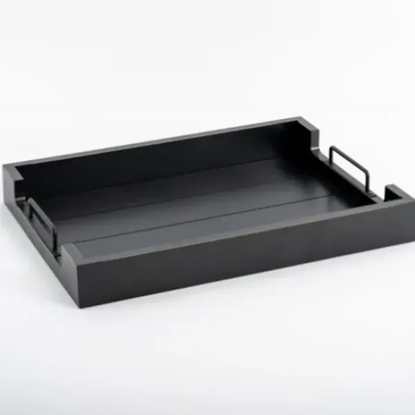 Decorative Trays-Kirkland's Home Natural Wood Bo Ical Decorative Tray Tan