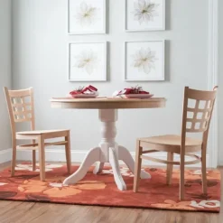 Dining Chairs-Kirkland's Home Natural Wood Curved Back Dining Chairs, Set Of 2 Tan