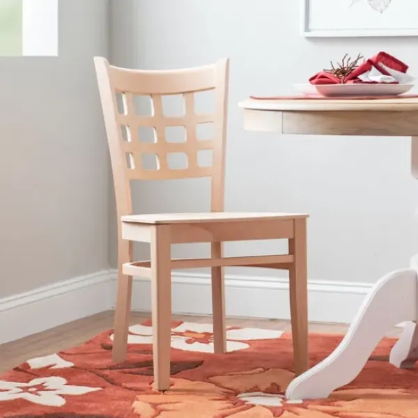 Dining Chairs-Kirkland's Home Natural Wood Curved Back Dining Chairs, Set Of 2 Tan