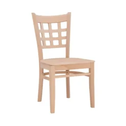 Dining Chairs-Kirkland's Home Natural Wood Curved Back Dining Chairs, Set Of 2 Tan