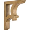 Wall Plaques-Kirkland's Home Natural Wood Curved Corbels, Set Of 2 Brown