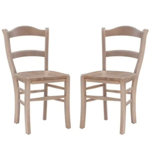 Dining Chairs-Kirkland's Home Natural Wood Farmhouse Dining Chairs, Set Of 2 Tan