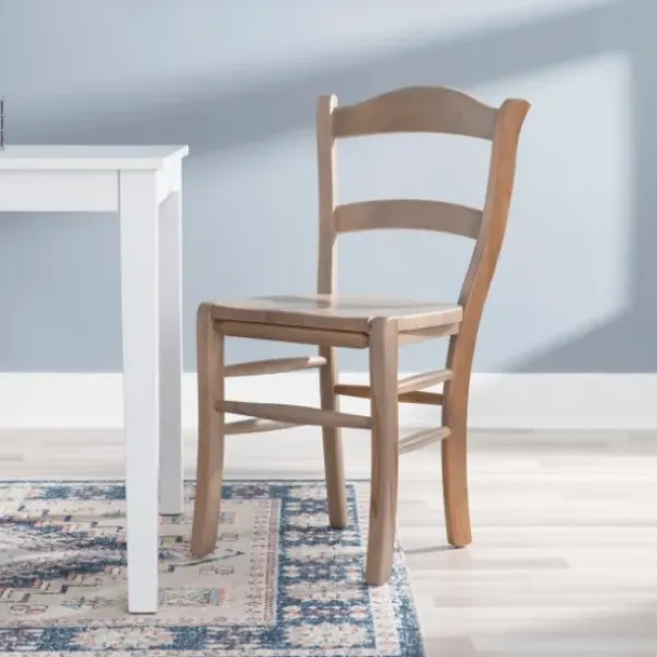 Dining Chairs-Kirkland's Home Natural Wood Farmhouse Dining Chairs, Set Of 2 Tan
