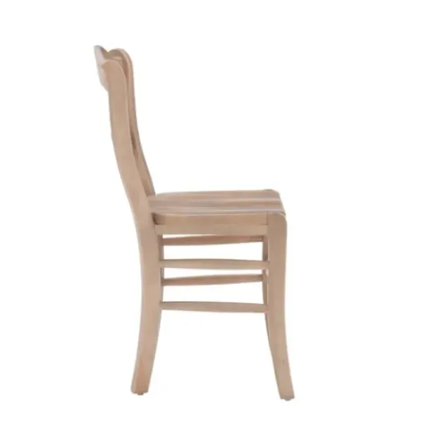 Dining Chairs-Kirkland's Home Natural Wood Farmhouse Dining Chairs, Set Of 2 Tan