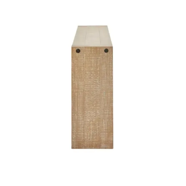Console Tables-Kirkland's Home Natural Wood Frame Console Table