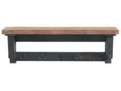Hooks-Kirkland's Home Natural Wood Sawhorse Coat Rack