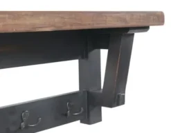 Hooks-Kirkland's Home Natural Wood Sawhorse Coat Rack
