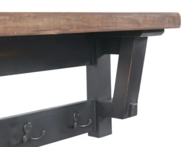 Hooks-Kirkland's Home Natural Wood Sawhorse Coat Rack