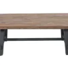 Coffee Tables-Kirkland's Home Natural Wood Sawhorse Coffee Table, 48X32 In. Tan