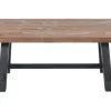 Coffee Tables-Kirkland's Home Natural Wood Sawhorse Coffee Table, 42X24 In. Tan