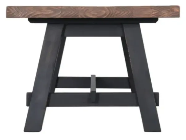 Coffee Tables-Kirkland's Home Natural Wood Sawhorse Coffee Table, 42X24 In. Tan