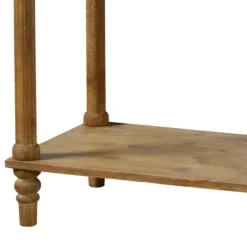 Console Tables-Kirkland's Home Natural Wooden 2-Drawer Console Table