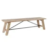 Benches & Ottomans-Kirkland's Home Natural Wooden Sonoma Dining Bench Tan