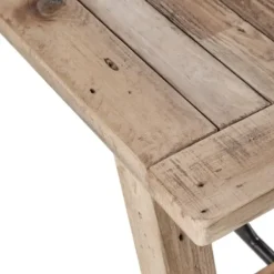 Benches & Ottomans-Kirkland's Home Natural Wooden Sonoma Dining Bench Tan