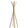 Entryway Furniture-Kirkland's Home Natural Wooden Tripod Leg Coat Rack