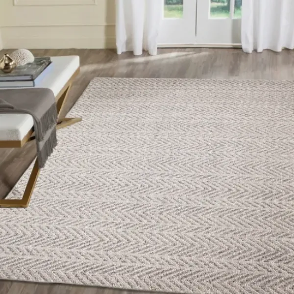 Outdoor Rugs-Kirkland's Home Natural Woven Outdoor Area Rug, 5X7 Tan