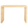 Console Tables-Kirkland's Home Natural Woven Rat Console Table Tan