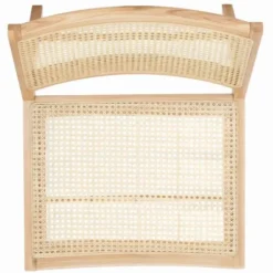 Accent Chairs-Kirkland's Home Natural Woven Rat Low-Slung Accent Chair Tan