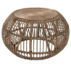 Coffee Tables-Kirkland's Home Natural Woven Rat Round Coffee Table Tan