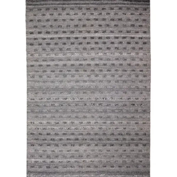 Outdoor Rugs-Kirkland's Home Navy And Gray Botanical Outdoor Area Rug, 6X9 Blue/Gray