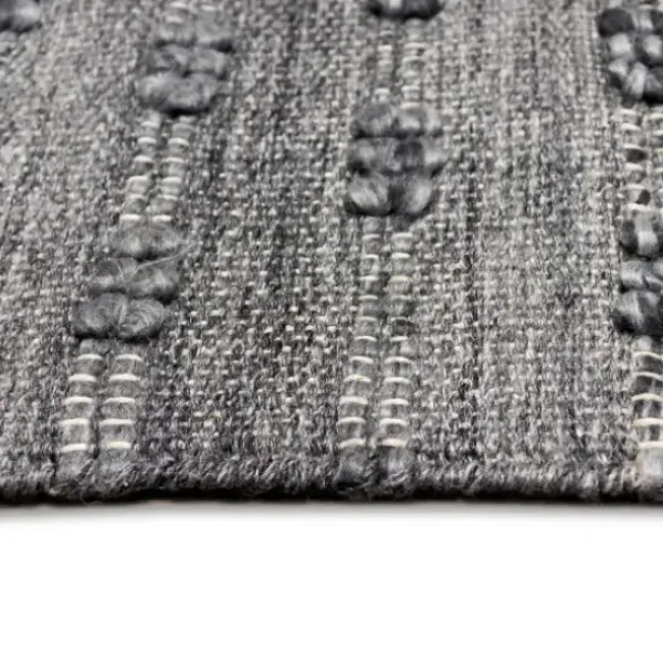 Outdoor Rugs-Kirkland's Home Navy And Gray Botanical Outdoor Area Rug, 6X9 Blue/Gray