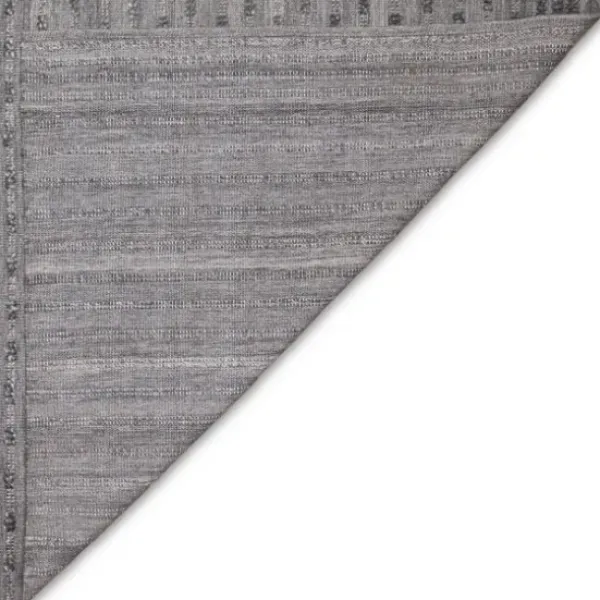 Outdoor Rugs-Kirkland's Home Navy And Gray Botanical Outdoor Area Rug, 6X9 Blue/Gray