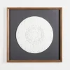Wall Plaques-Kirkland's Home Navy And White Medallion Wall Plaque Blue/White