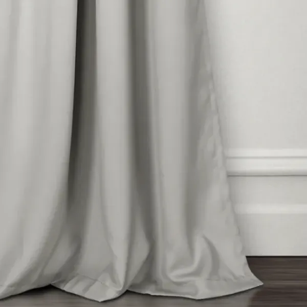 Curtains & Drapes-Kirkland's Home Navy Blackout Curtain Panel Set, 108 In. Blue