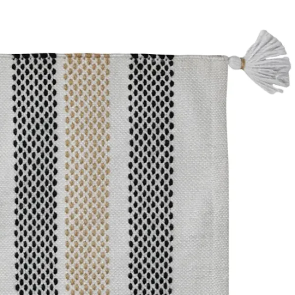 Outdoor Rugs-Kirkland's Home Navy Bold Stripe Indoor/Outdoor Area Rug, 5X7 Blue/Gray