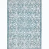 Outdoor Rugs-Kirkland's Home Navy Cabana Stripe Indoor/Outdoor Area Rug, 7X9 Blue/White