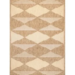 Outdoor Rugs-Kirkland's Home Navy Caden Outdoor Area Rug, 5X7 Blue/White