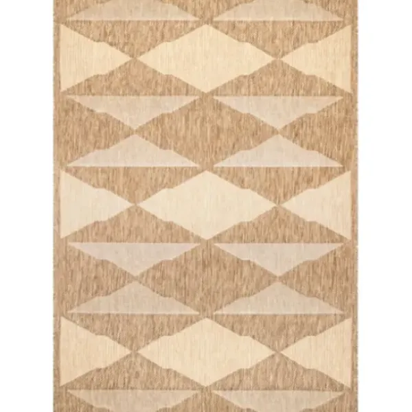 Outdoor Rugs-Kirkland's Home Navy Caden Outdoor Area Rug, 5X7 Blue/White
