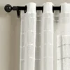 Curtains & Drapes-Kirkland's Home Navy Cape Cod Stripe Curtain Panel Set, 95 In. Blue/White