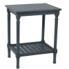Accent & End Tables-Kirkland's Home Navy Crate Shelf Side Table Blue