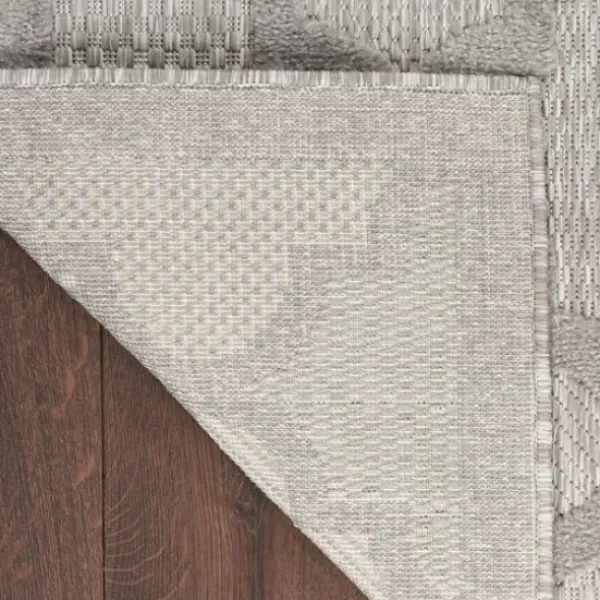 Outdoor Rugs-Kirkland's Home Navy Diamond Indoor/Outdoor Area Rug, 6X9 Blue