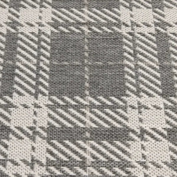 Outdoor Rugs-Kirkland's Home Navy Embellished Scroll Indoor/Outdoor Rug, 4X7 Blue/White