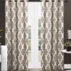 Curtains & Drapes-Kirkland's Home Navy Farmhouse Stripe Curtain Panels, Set Of 2 White/Blue