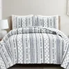Quilts-Kirkland's Home Navy Geometric Full/Queen Reversible Quilt Set Blue/White