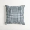 Pillows-Kirkland's Home Navy Houndstooth Throw Pillow Blue/White