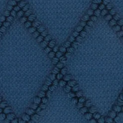 Pillows-Kirkland's Home Navy Knotted Lattice Throw Pillows, Set Of 2 Blue