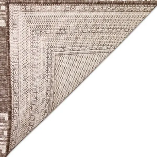 Outdoor Rugs-Kirkland's Home Navy Linear Macy Indoor/Outdoor Area Rug, 7X9 Blue