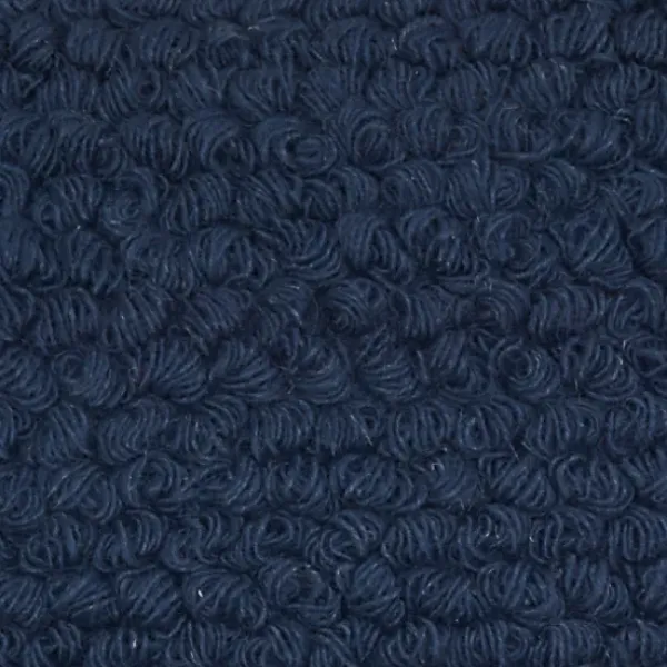 Pillows-Kirkland's Home Navy Looped Yarn Wool Pillow Blue