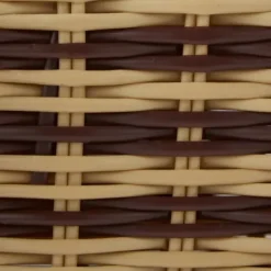 Baskets & Boxes-Kirkland's Home Navy Paw Patch Stripe Rectangle Pet Basket Blue