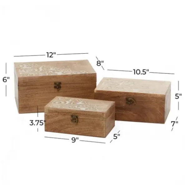 Baskets & Boxes-Kirkland's Home Navy Paw Trellis Rectangle Basket, 14 In. Blue