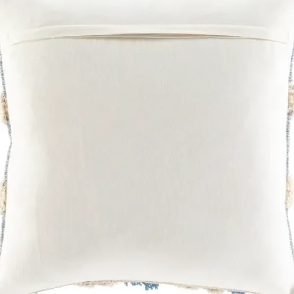 Pillows-Kirkland's Home Navy Pom Pom Pillow Blue