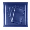 Bed Sheets-Kirkland's Home Navy Satin 6-Pc. Queen Sheet Set Blue