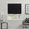 Curtains & Drapes-Kirkland's Home Navy Stripe Ricci Blackout Curtain Shade, 23 In. Blue