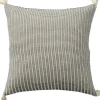 Pillows-Kirkland's Home Navy Trapeze Organic Cotton Throw Pillow Navy/Ivory