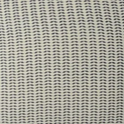 Pillows-Kirkland's Home Navy Trapeze Organic Cotton Throw Pillow Navy/Ivory
