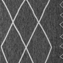 Outdoor Rugs-Kirkland's Home Navy Trellis Outdoor Area Rug, 7X10 Tan/Black/Blue